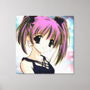 Search for japanese anime canvas prints Girl