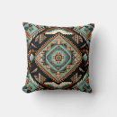Search for turquoise and brown cushions Black