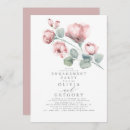 Search for dusty pink engagement party invitations Typography