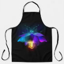 Search for purple butterfly aprons Black