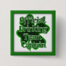 Search for luck square badges Four leaf clover