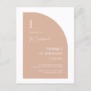 Search for 1st birthday postcards Pink