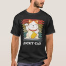 Search for cute japanese lucky cat tshirts Kawaii