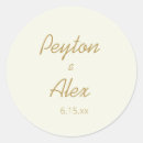Search for ivory and gold stickers Cream