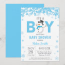 Search for snowman baby shower invitations Snowflake