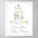 Search for elephant baby shower welcome signs Gender neutral