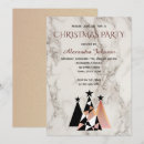 Search for geometric christmas invitations Stylish
