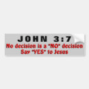 Search for john bumper stickers Saviour