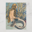 Search for the myth postcards Mermaid
