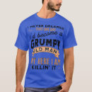 Search for old man tshirts Black