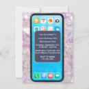 Search for cell phone invitations Pink