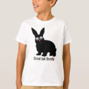 Search for black rabbits tshirts For kids