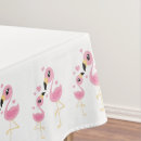 Search for pink flamingo tablecloths Cute