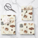 Search for cafe wrapping paper Cappuccino