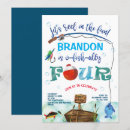 Search for fishing birthday invitations Little fisherman