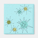 Search for mid century modern magnets Retro atomic pattern