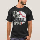 Search for baseball player tshirts sleep