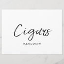 Search for cigars invitations Cigar bar