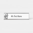 Search for music name plates Teacher