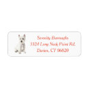 Search for westie return address labels Cute