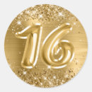 Search for number 16 stickers Sweet sixteen