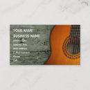 Search for music lessons business cards Acoustic