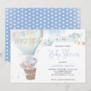 Search for hot air balloon invitations Oh baby