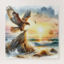 Search for sea birds puzzles Sunset