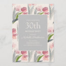 Search for pink tulip birthday invitations Elegant