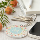 Search for pretty monogram key rings Pattern