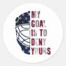 Search for hockey goal stickers Helmet