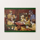 Search for playing cards puzzles Dogs
