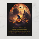 Search for cute halloween greeting postcards Witch