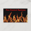 Search for fire extinguisher business cards Firemen