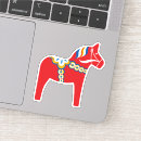 Search for dala horse stickers Traditional