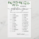 Search for animal gestation games Baby shower