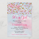 Search for confetti baby sprinkle invitations Watercolor