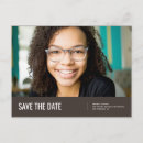 Search for save the date graduation postcards Simple