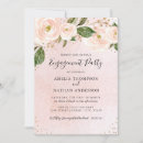 Search for blush engagement party invitations Elegant