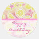 Search for lemonade birthday stickers Fruit
