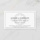 Search for administrator business cards Minimal