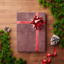 Search for linen wrapping paper Red