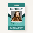 Search for barcode name tags badges Emergency room nurse