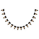 Search for black and gold bunting flags Floral