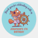 Search for pirates stickers Kids birthday party