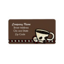 Search for coffee bean return address labels Cafe