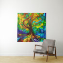 Search for tree of life tapestries Leaves