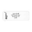 Search for saxophone return address labels Musical instrument