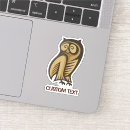 Search for greek owl stickers Bird
