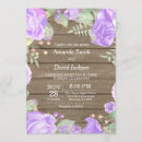 Search for purple wedding invitations Boho